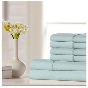 Luxury 600-Thread Count Egyptian Cotton 4-Piece Ella Jayne Sheet Set